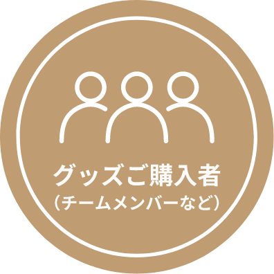 グッズご購入者